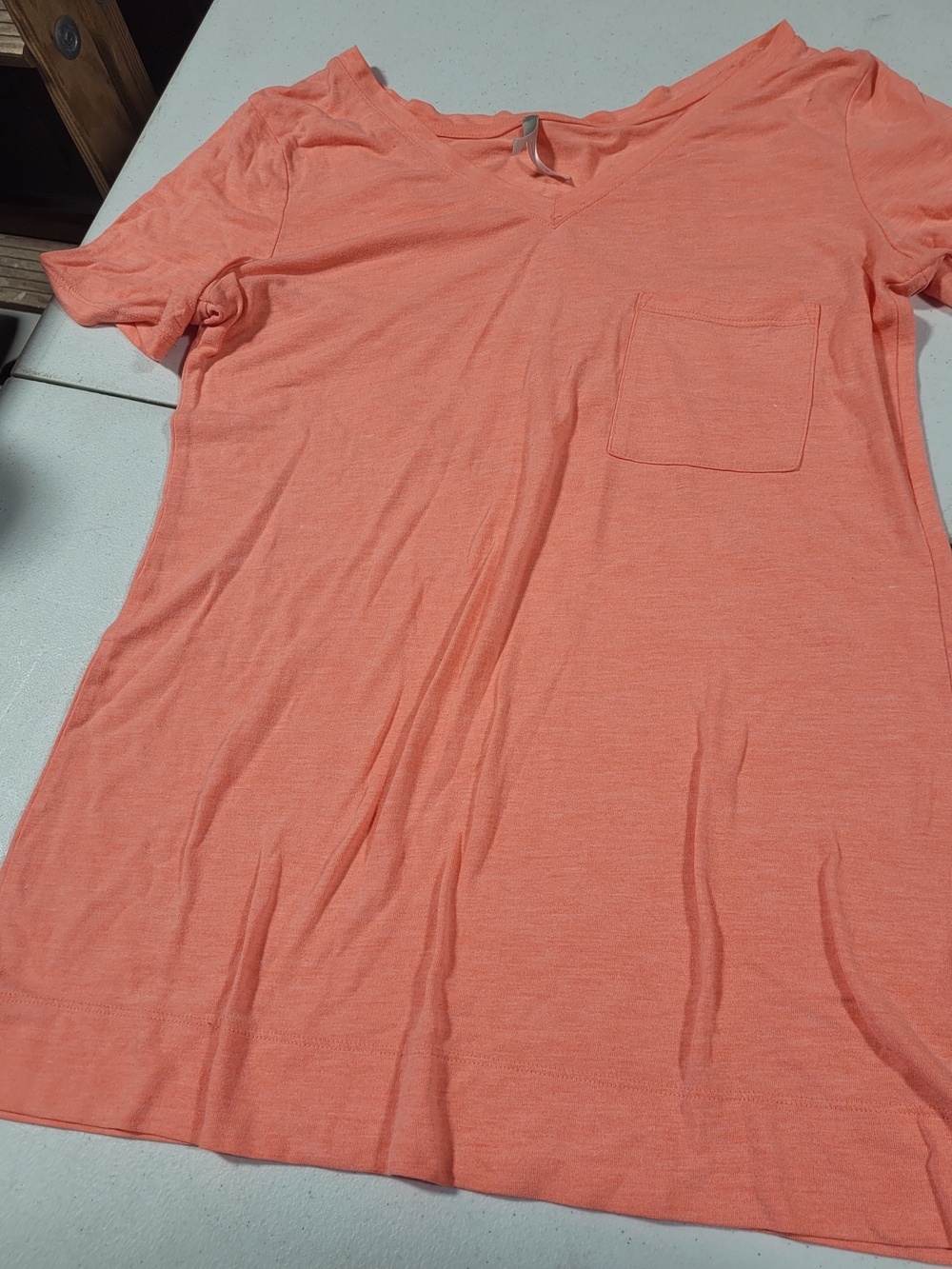 GAP Coral Short Sleeve Pocket Tee